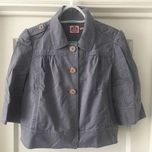 Juicy Couture Cotton Cropped Jacket
